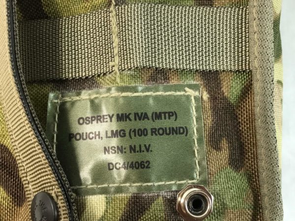 2 x  British army surplus MTP camo  large pouches molle G1 webbing - Image 3