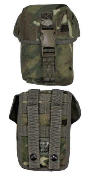 British army surplus osprey mtp plce mulitcam water bottle / utility pouch