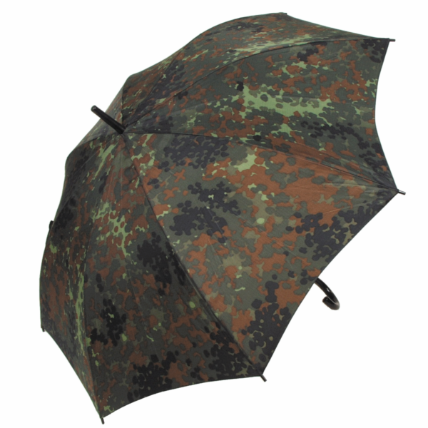camouflage umbrella wide long