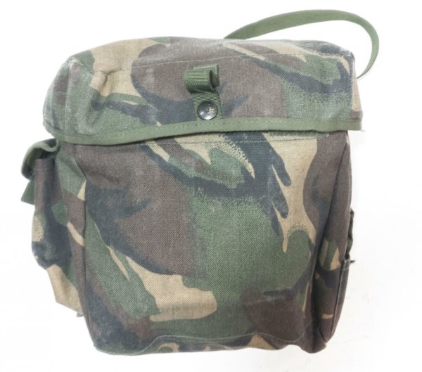 British army surplus DPM camouflage gas mask respirator bag
