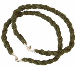 OLIVE 2 PAIRS  MILITARY LEG TROUSER TWISTS ELASTIC BUNGEE ARMY CADET  KIT