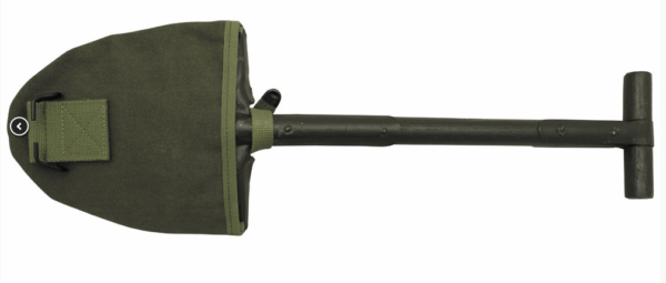 U.S army style wooden handled T spade complete - Image 2