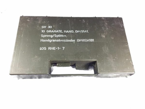 German army surplus grenade case storage box - Image 2