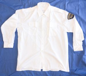 German army border control surplus shirt white BRAND NEW UNISSUED