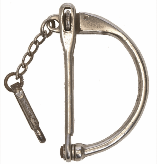 Military kit bag lock / clasp. Army style, Chrome