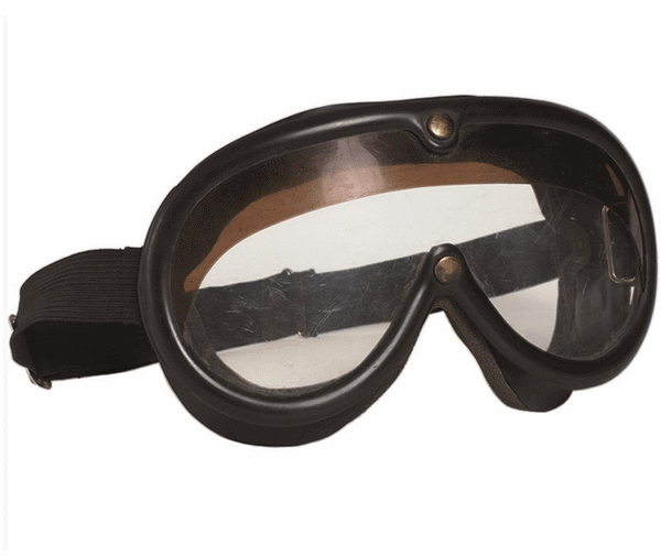 German army surplus black safety protective goggles