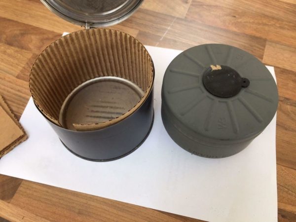 M11 Vintage gas mask filter in tin for  respirator vintage - Image 6