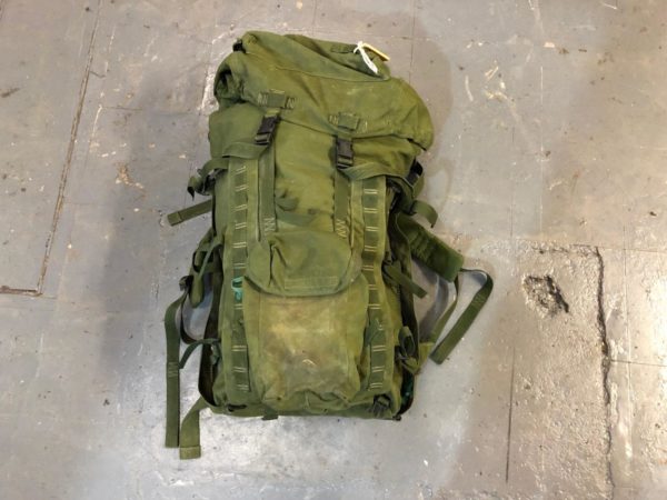 British army surplus olive green large bergen