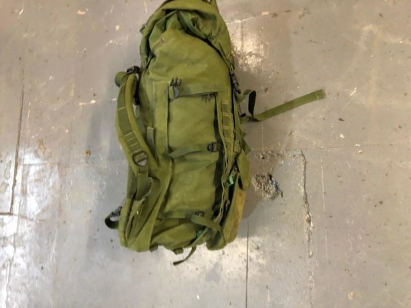 British army surplus olive green large bergen