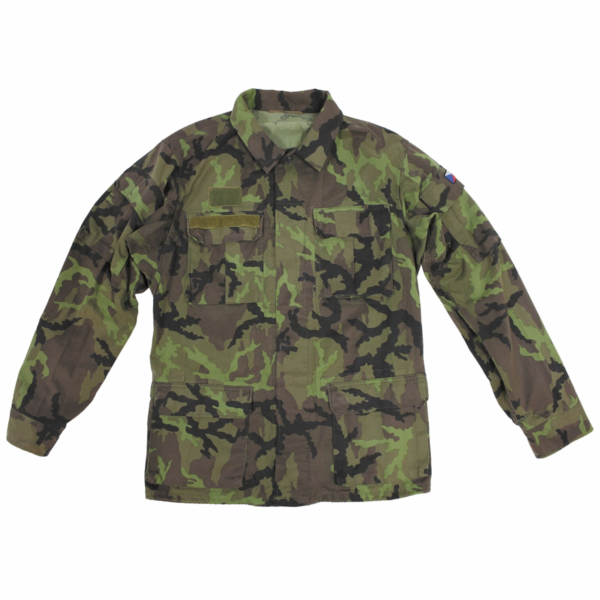 Czech army surplus type 95 woodland camouflage field jacket