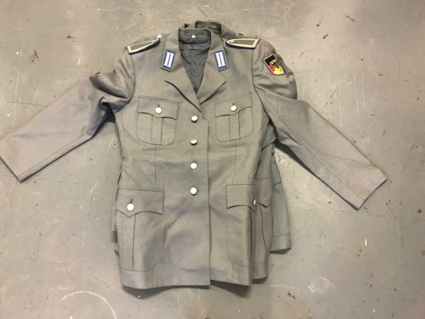 German army surplus grey dress /  uniform jacket