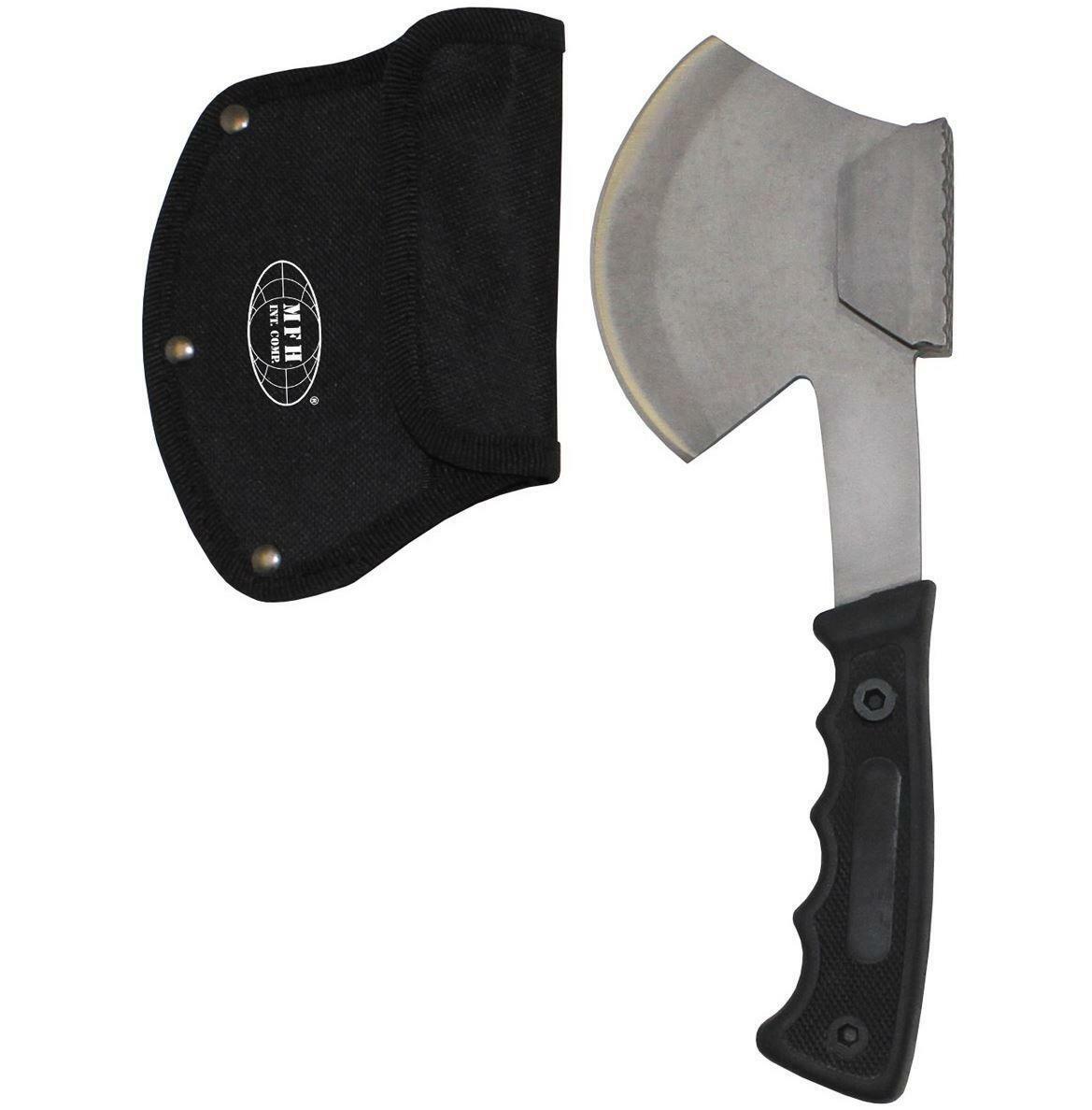 MFH Army Style Hammer Axe Multi Function Tool Hatchet and Cover