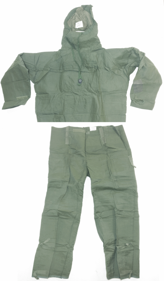 British army surplus MK3 NBC suit, vacuum packed, NEW OLD stock