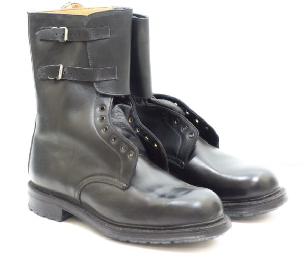 BRAND NEW Italian army military surplus leather combat assault boots