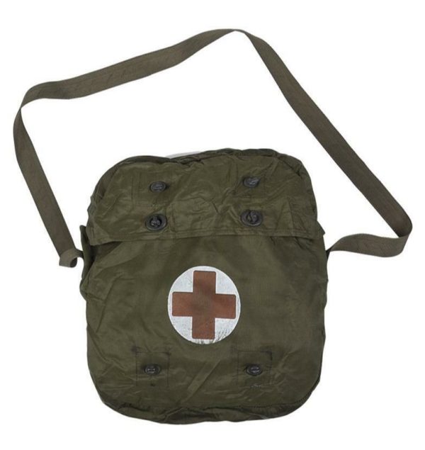 NEW/UNISSUED Dutch army surplus waterproof medic first aid bag