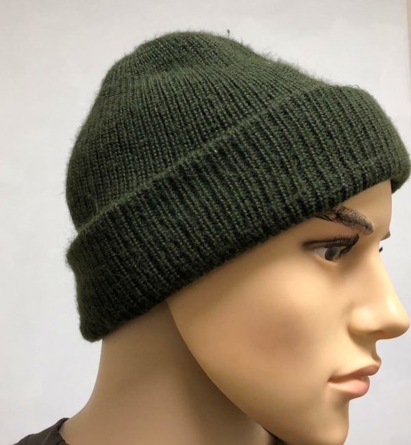 East european army military surplus olive green watch beanie