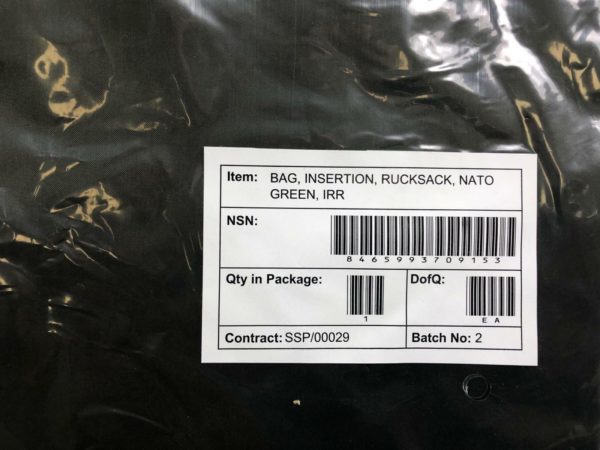 NEW Bitish army surplus LARGE bergen liner insertion bag waterproof - Image 2