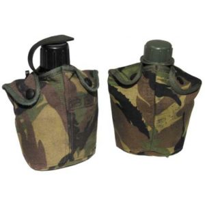 Dutch army surplus water bottle and Cover