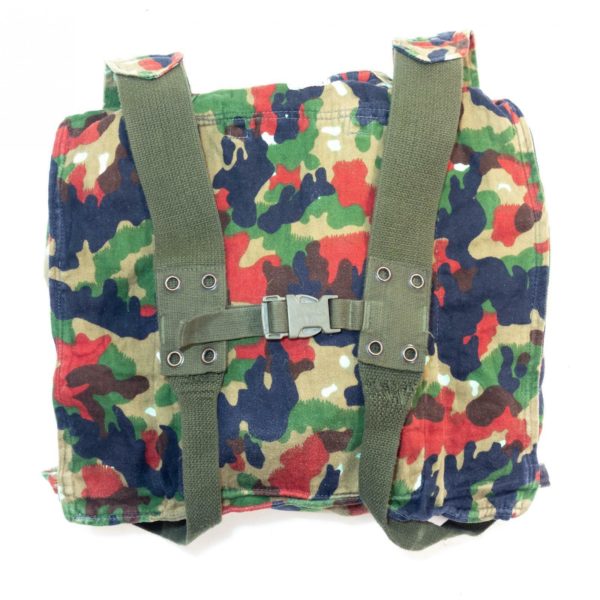 Original Swiss army surplus M70 alpenflage camouflage rucksack - Image 2