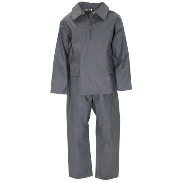 German military surplus heavy duty 2 piece waterproof suit, LARGE