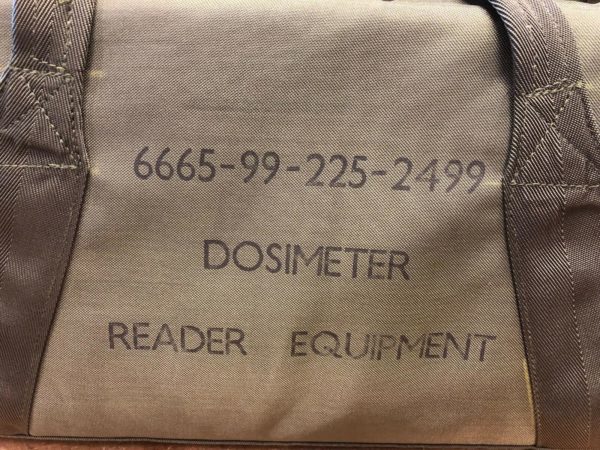 British army surplus DOSIMETER READER, 20 watch dosimeters, Carry bag - NEW ? - Image 2