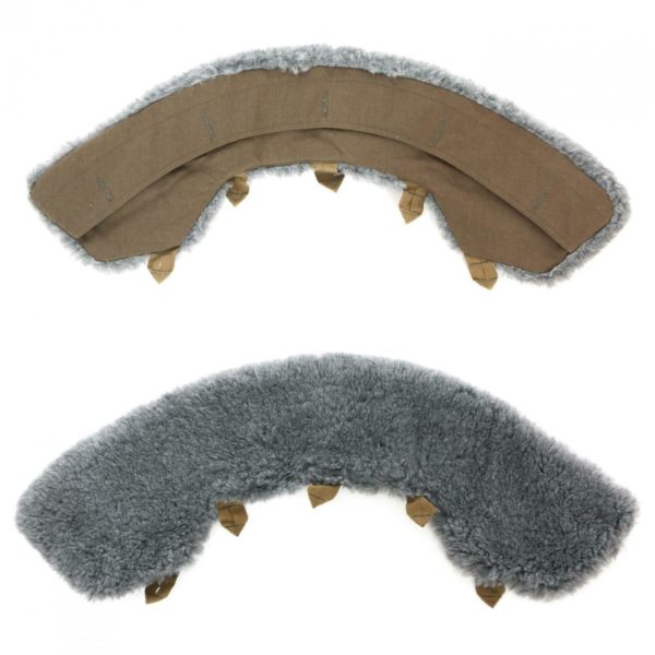East European army surplus faux fur collar for jacket / parka