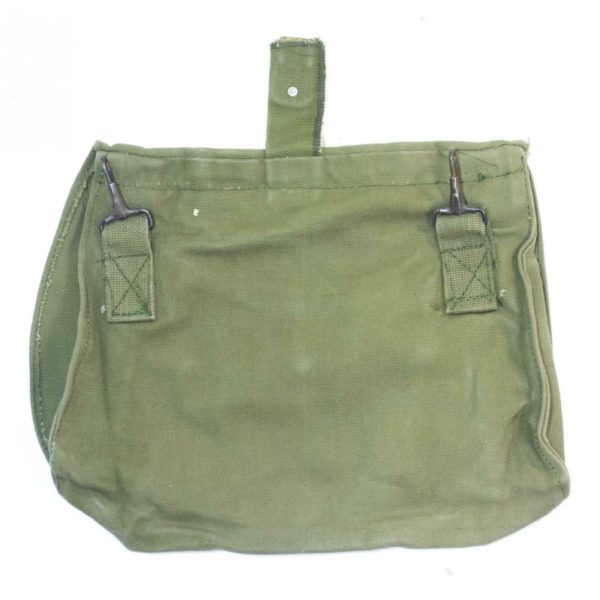 Vintage Turkisj military surplus cotton / canvas bread bag