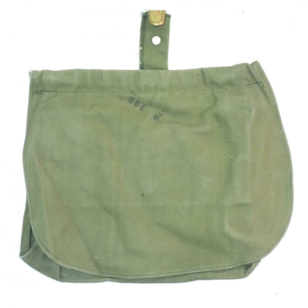 Vintage Turkisj military surplus cotton / canvas bread bag - Image 2