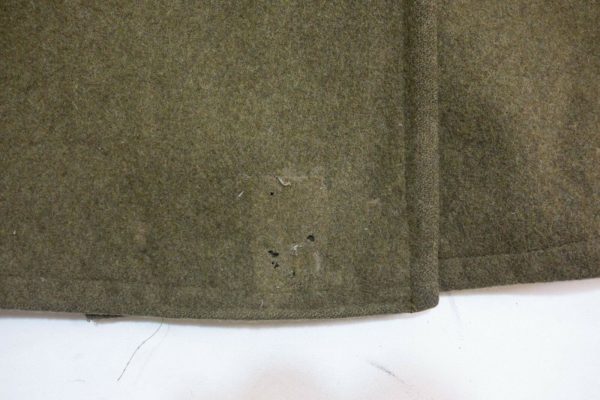 British Army Royal Artillery  Regiment Mounted Olive Coat Wool - Image 3