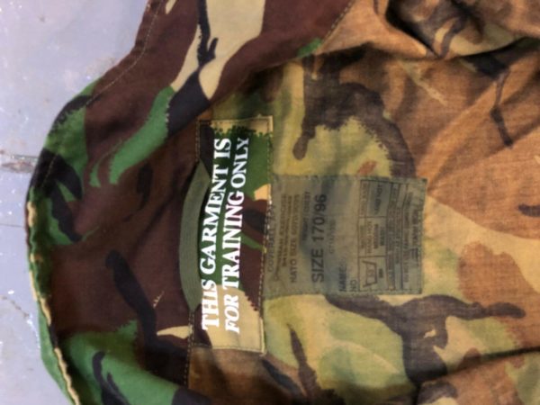 British army surplus A.F.V D.P.M camouflaged coverall ( training? ) - Image 5