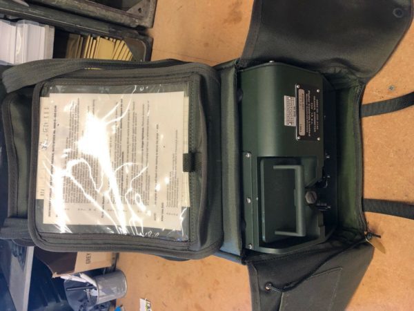 British army surplus DOSIMETER READER, 20 watch dosimeters, Carry bag - NEW ? - Image 4
