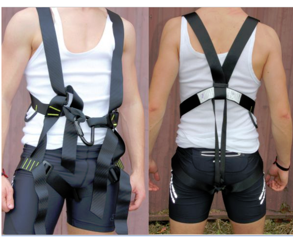 NEW in original packaging, Salewa stretch control climbing harness shoulder
