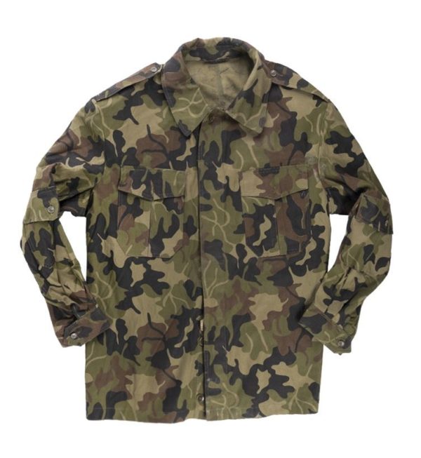 Romanian Army Surplus Woodland Camouflage Field Jacket