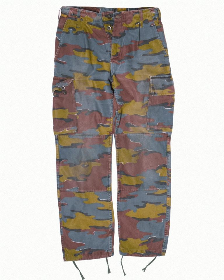 Belgian army surplus jigsaw camouflage combat trousers - Surplus & Lost