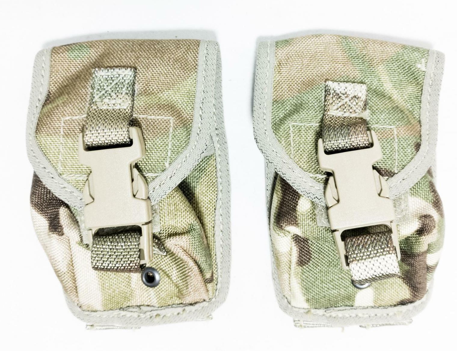 2 x British army surplus MTP camo grenade pouches GRADE 1 - Surplus & Lost