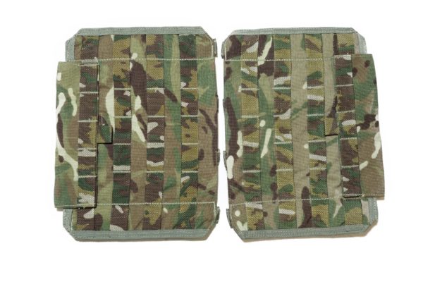 Pair British Army Surplus Osprey MTP Side Plate Panels Pouch Molle MKIV - Image 2