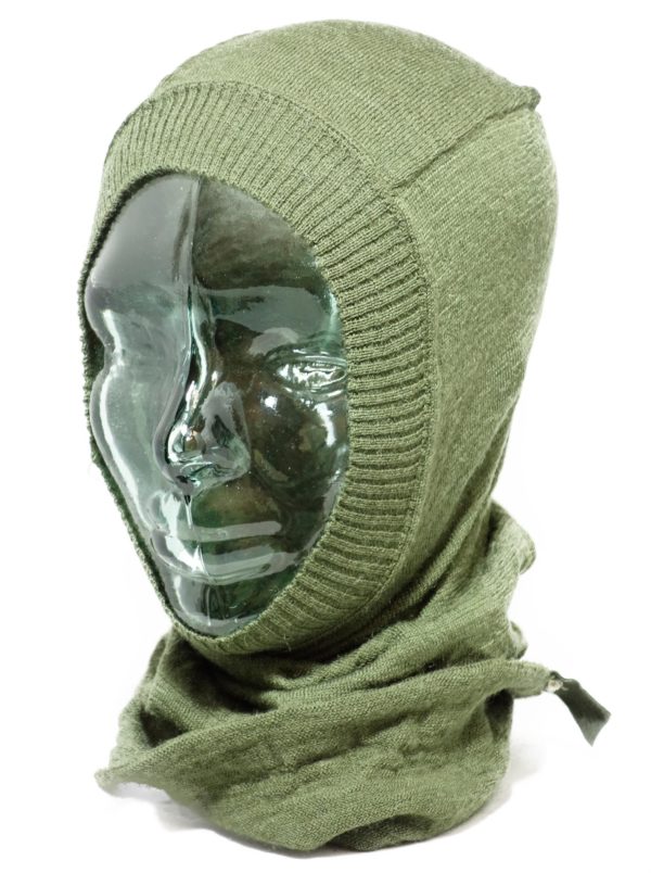 British Army Surplus Olive Green Wool Balaclava Headover G1 - Surplus ...