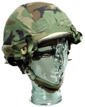 American US Army Surplus Woodland Camouflage Helmet Cover