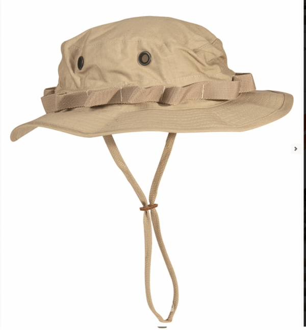 Khaki GI Vietnam jungle style bush boonie cap military US sun