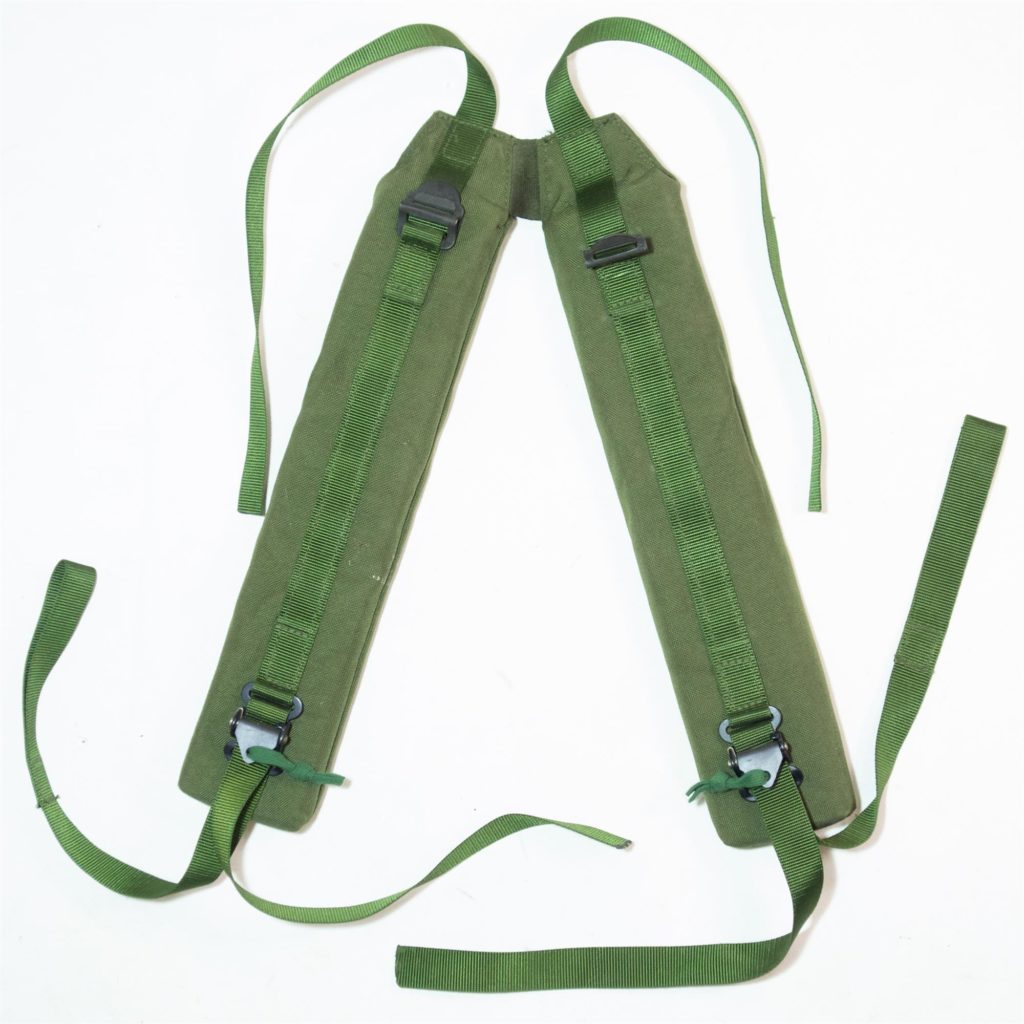 British army surplus padded olive green shoulder straps NEW / OLD stock