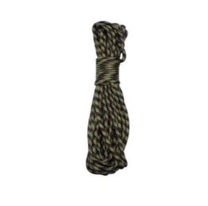 Paracord, 45 ft in length, 5mm or 7mm or 9mm widths, Camouflage