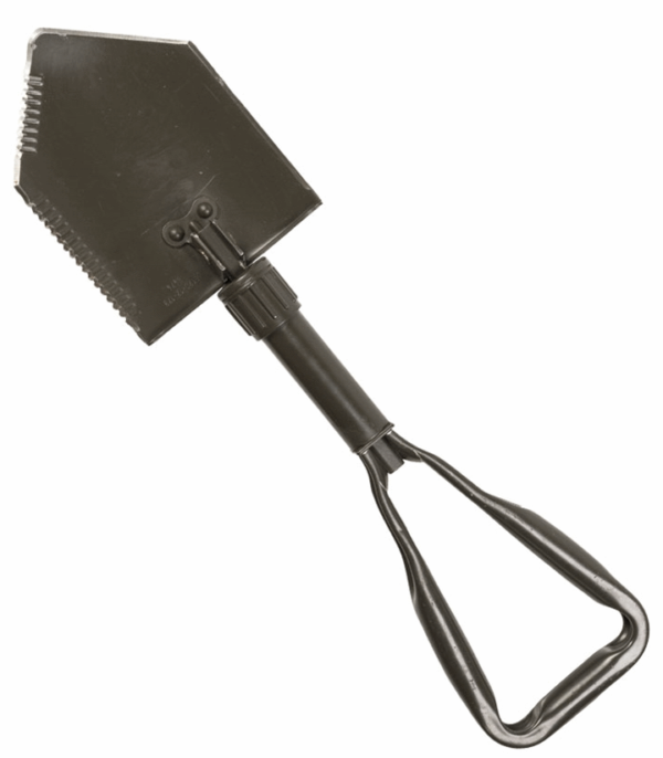 Original Bundeswehr German army folding Spade with Case