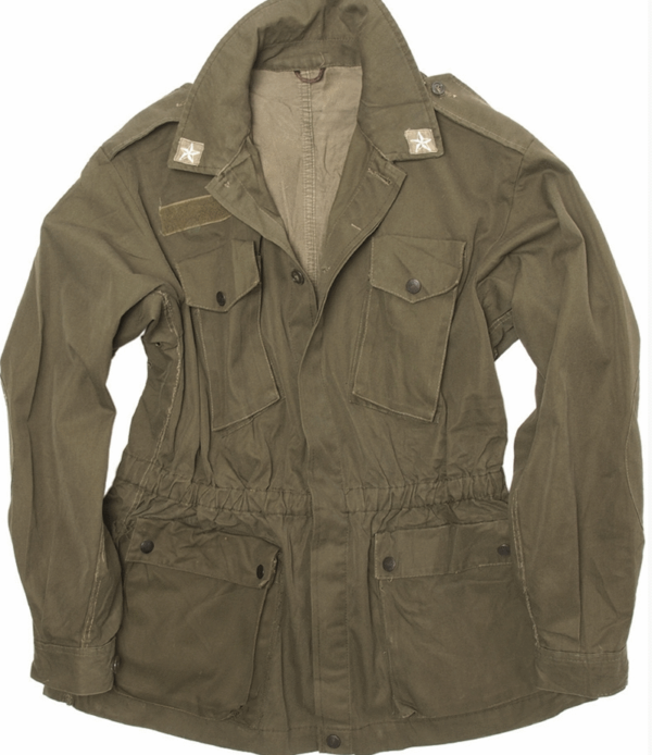 Italian army surplus olive green light cotton field jacket - Surplus & Lost