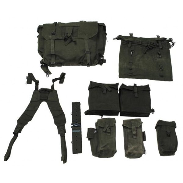British army surplus 58 pattern webbing set 8 pieces