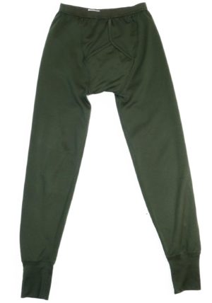 British Army Surplus PCS Olive Long Johns Drawers Thermal Underwear