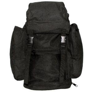 British Army Surplus Small Day Sack Bag Rucksack Black Hiking Walking GRADE 1