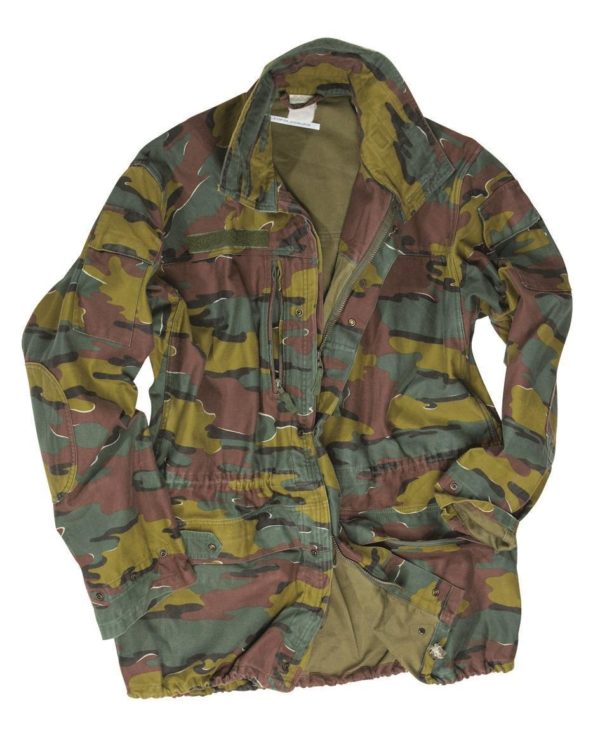 Belgian army surplus m90 Jigsaw camouflage field jacket - Surplus & Lost