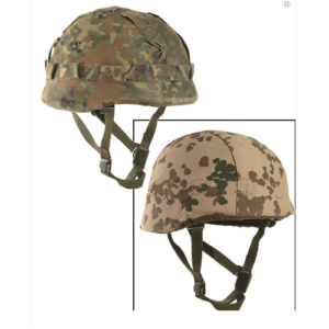 German army surplus reversible flecktarn / tropical helmet cover