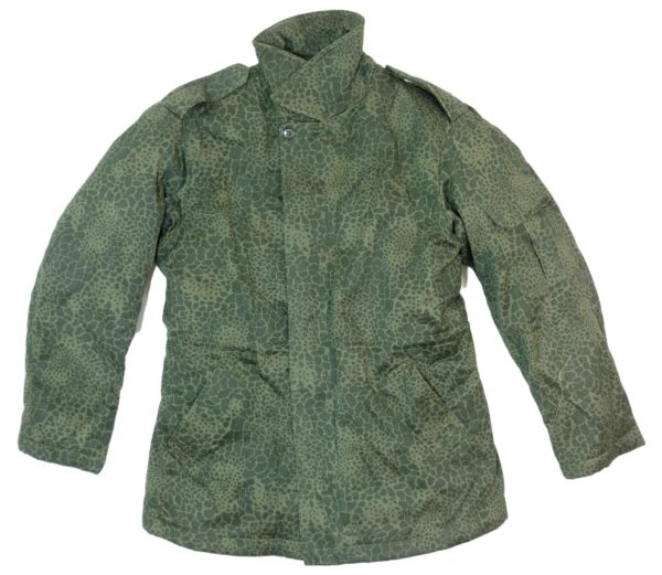 Polish East European army surplus puma camouflage parka