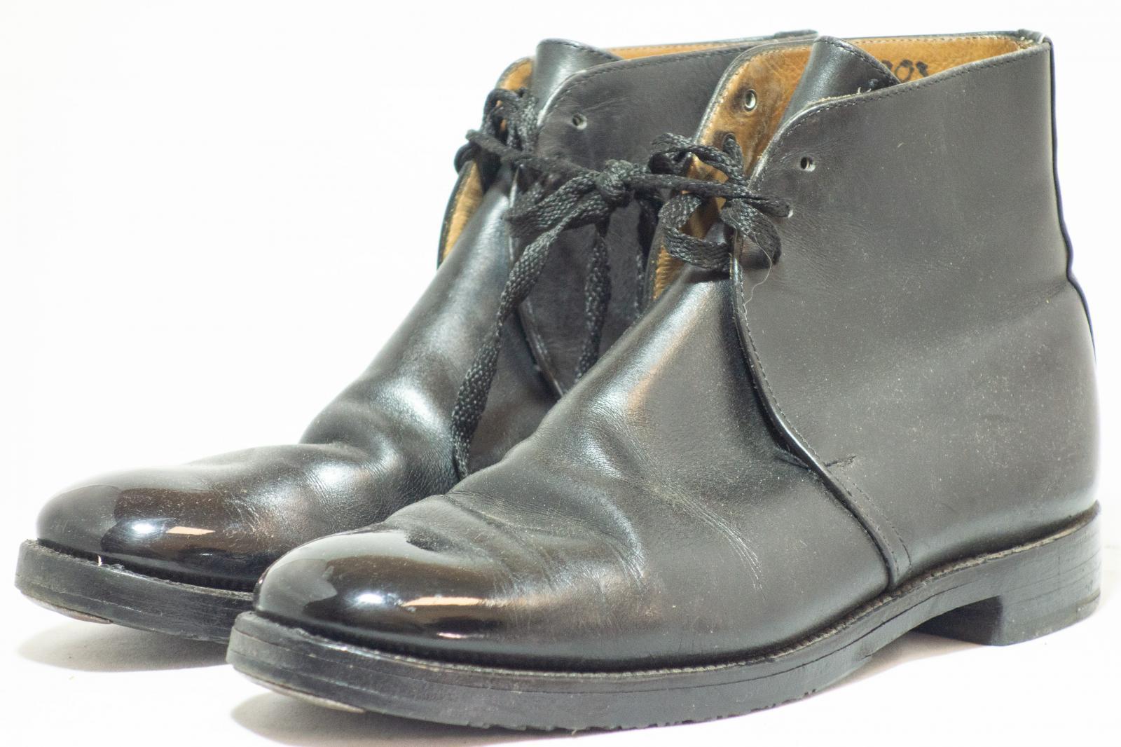 British Army Surplus Black George Boots 